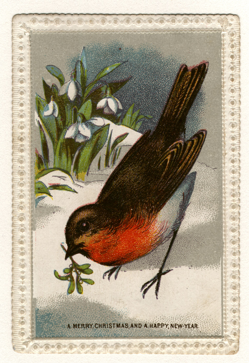 Illustration for article titled Nineteenth Century Christmas Cards Are Pure, Treacly WTF